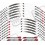 BMW S 1000R autocollant pour jantes (Produit compatible)