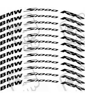 BMW S 1000RR Wheel rim Decals (Compatible Product)