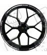 BMW S 1000RR Wheel rim Decals (Compatible Product)