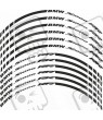 BMW S 1000RR Wheel rim Decals (Compatible Product)