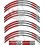 Ducati 1199 Panigale Corse autocollant pour jantes (Produit compatible)