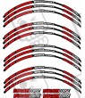 Ducati 1199 Panigale Corse autocollant pour jantes (Produit compatible)
