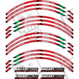 Ducati Multistrada adesivi per cerchioni (Prodotto compatibile)
