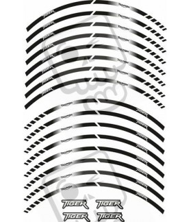 Triumph Tiger STICKERS LLANTAS MOTO (Producto compatible)