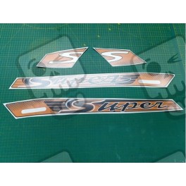 Vespa GTS Super 2012-2017 DECALS (Compatible Product)