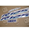YAMAHA YZF-R125 Year 2022 BLUE/BLACK Adhesivo (Producto compatible)