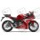 HONDA CBR 500R 2019 SILVER DECALS (Produit compatible)