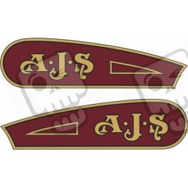 A.J.S Fuel Tank Stripes ADESIVOS (Produto compatível)