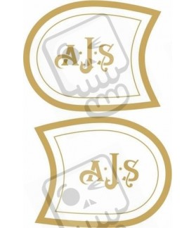 A.J.S Fuel Tank Stripes ADHESIVOS (Producto compatible)