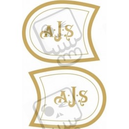 A.J.S Fuel Tank Stripes ADESIVOS (Produto compatível)