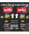 Aprilia RS 50 / 125 MotoGP ADESIVI (Prodotto compatibile)