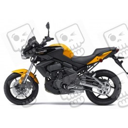 KAWASAKI VERSYS 650 year 2012 YELLOW/BLACK aufkleber (Kompatibles Produkt)