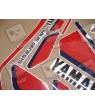 YAMAHA FZR 1000 GENESIS year 1987 WHITE/RED AUTOCOLLANT (Produit compatible)
