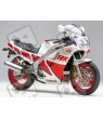 YAMAHA FZR 1000 GENESIS year 1987 WHITE/RED AUTOCOLLANT (Produit compatible)
