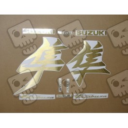 SUZUKI HAYABUSA 2021 CUSTOM GOLD STICKER (Compatible Product)