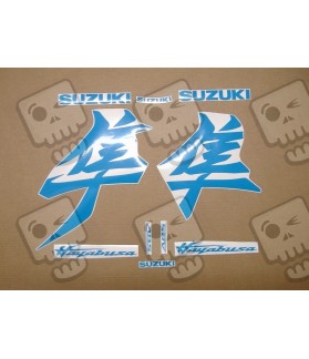 SUZUKI HAYABUSA 2021 CUSTOM BLUE ADESIVI (Prodotto compatibile)