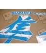 SUZUKI HAYABUSA 2021 CUSTOM BLUE ADESIVOS (Produto compatível)
