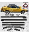 TRIUMPH TR7 over the top Stripes Stripes AUFKLEBER (Kompatibles Produkt)