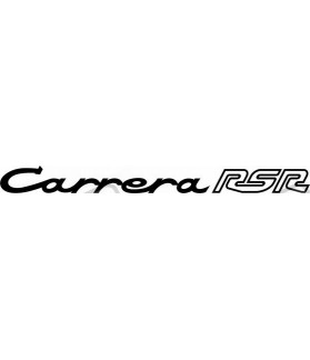 911 Carrera RSR replacement engine lid Decal