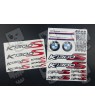 BMW Motorrad K1300S 2 parts motorcycle sticker set Laminated 22 pcs.