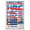 HRC Honda Racing medium Decal set 16x26 cm Laminated CBR RR (Produit compatible)