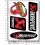 Akrapovic Small Decal set 12x16 cm Laminated (Compatible Product)