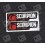 ADESIVI SCORPION exhaust 2 pcs HEAT PROOF! (Prodotto compatibile)