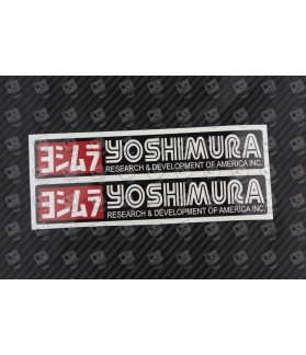 STICKERS YOSHIMURA exhaust 2 pcs HEAT PROOF! (Compatible Product)