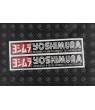 YOSHIMURA exhaust decals stickers 2 pcs HEAT PROOF!