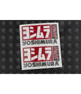 STICKERS YOSHIMURA exhaust 2 pcs HEAT PROOF! (Compatible Product)