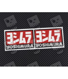 YOSHIMURA exhaust decals stickers 2 pcs HEAT PROOF!