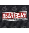 YOSHIMURA exhaust decals stickers 2 pcs HEAT PROOF!