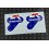 Adhesivo stickers escapes TERMIGNONI resistente temperatura escape (Producto compatible)