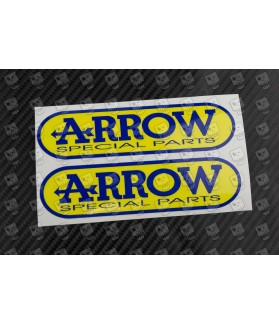 Arrow exhaust decals stickers 2 pcs HEAT PROOF!