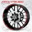 ADHESIVOS AGUSTA RIVALE 3 Way Wheel rim stripes 12 pcs (Compatible Product)
