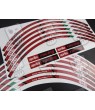 Aprilia Racing 3 Way Wheel decals rim stripes 12 pcs. Laminated full color RSV Tuono