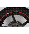 APRILIA Racing Italian flag Wheel decals rim stripes 16 pcs. Laminated full color