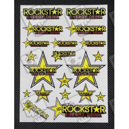 Rockstar Large Decal set 24x32 cm Laminated