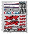 BMW Motorrad S1000RR 2 parts motorcycle sticker set Laminated 22 pcs