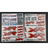 BMW Motorrad S1000RR 2 parts motorcycle sticker set Laminated 22 pcs