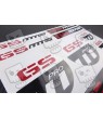 BMW GS Pro Large Decal set 24x32 cm Laminated