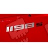 DUCATI 1198s OEM Decal sticker set 1198 Aluminum
