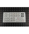 DUCATI 1098s OEM Decal sticker set 1198 Aluminum