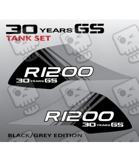 BMW R1200GS Adventure Fuel Tank Decal sticker set 30 Years GS R1200