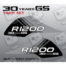 BMW R1200GS Adventure Fuel Tank Decal sticker set 30 Years GS R1200