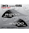 BMW R1200GS Adventure Fuel Tank Decal sticker set 30 Years GS R1200