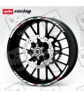 APRILIA RACING Italian flag Wheel decals stickers rim stripes Laminated rvs4 