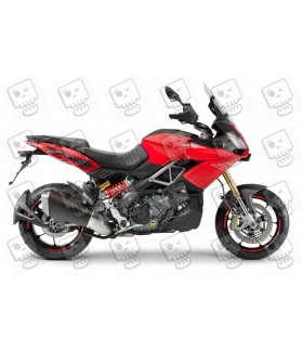 APRILIA RACING Italian flag Wheel decals stickers rim stripes Laminated rvs4 (Produit compatible)