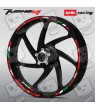 Aprilia Tuono V4 Wheel decals stickers rim stripes Tuono Factory Laminated