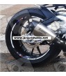 BMW Motorsport HP4 Wheel decals stickers rim stripes 12 pcs. S1000RR